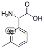 (S)-AMINO-(6-METHYL-PYRIDIN-2-YL)-ACETIC ACID 结构式