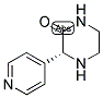 (R)-3-PYRIDIN-4-YL-PIPERAZIN-2-ONE 结构式