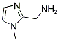 (1-甲基-咪唑-2-基)甲胺 结构式