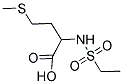 2-[(ETHYLSULFONYL)AMINO]-4-(METHYLTHIO)BUTANOIC ACID 结构式