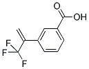 3-(1-TRIFLUOROMETHYL-VINYL)-BENZOIC ACID 结构式