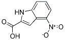 4-NITROINDOLE-2-CARBOXYLIC ACID 结构式