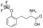 (S)-2-AMINO-4-(2-TRIFLUOROMETHOXY-PHENYL)-BUTYRIC ACID 结构式