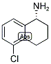 (R)-5-CHLORO-1,2,3,4-TETRAHYDRO-NAPHTHALEN-1-YLAMINE 结构式