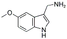 5-METHOXY-1H-INDOL-3-METHYLAMINE 结构式