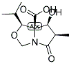 (3R,4S,5S,6S)-1-AZA-5-CARBOXYL-4-HYDROXY-6-ISOPROPYL-3-METHYL-7-OXABICYCLO[3.3.0]OCTAN-2-ONE 结构式