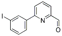 6-(3-IODOPHENYL)PYRIDINE-2-CARBALDEHYDE 结构式