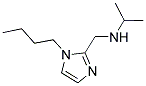 (1-BUTYL-1 H-IMIDAZOL-2-YLMETHYL)-ISOPROPYL-AMINE 结构式