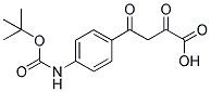 4-(4-BOC-AMINO-PHENYL)-2,4-DIOXO-BUTYRIC ACID 结构式