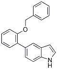 5-(2-BENZYLOXY-PHENYL)-1H-INDOLE 结构式