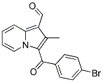 3-(4-BROMO-BENZOYL)-2-METHYL-INDOLIZINE-1-CARBALDEHYDE 结构式