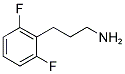 3-(2,6-DIFLUORO-PHENYL)-PROPYLAMINE 结构式