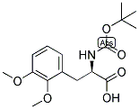 (R)-2-TERT-BUTOXYCARBONYLAMINO-3-(2,3-DIMETHOXY-PHENYL)-PROPIONIC ACID 结构式