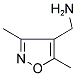 C-(3,5-DIMETHYL-ISOXAZOL-4-YL)-METHYLAMINE 结构式