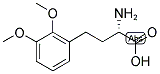 (S)-2-AMINO-4-(2,3-DIMETHOXY-PHENYL)-BUTYRIC ACID 结构式