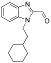 1-(2-CYCLOHEXYLETHYL)-1H-BENZIMIDAZOLE-2-CARBALDEHYDE 结构式