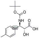 N-BOC-3-(R)-AMINO-2-(R)-HYDROXY-3-(4-METHYL-PHENYL)-PROPIONIC ACID 结构式