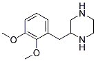 2-(2,3-DIMETHOXY-BENZYL)-PIPERAZINE 结构式