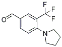 4-PYRROLIDIN-1-YL-3-TRIFLUOROMETHYL-BENZALDEHYDE 结构式