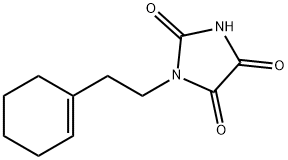 1-[2-(环己-1-烯-1-基)乙基]咪唑烷-2,4,5-三酮 结构式