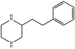 2-苯乙基哌嗪 结构式