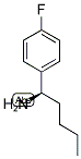 (R)-1-(4-FLUOROPHENYL)PENTAN-1-AMINE 结构式