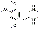 2-(2,4,5-TRIMETHOXY-BENZYL)-PIPERAZINE 结构式