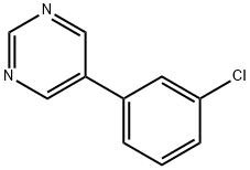5-(3-Chlorophenyl)pyrimidine 结构式