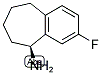 (S)-3-FLUORO-6,7,8,9-TETRAHYDRO-5H-BENZO[7]ANNULEN-5-AMINE 结构式