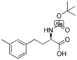 (R)-2-TERT-BUTOXYCARBONYLAMINO-4-M-TOLYL-BUTYRIC ACID 结构式