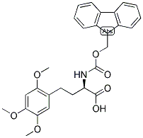 (R)-2-(9H-FLUOREN-9-YLMETHOXYCARBONYLAMINO)-4-(2,4,5-TRIMETHOXY-PHENYL)-BUTYRIC ACID 结构式