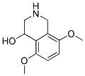 5,8-DIMETHOXY-1,2,3,4-TETRAHYDRO-ISOQUINOLIN-4-OL 结构式