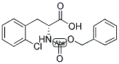 CBZ-D-2-CHLOROPHENYLALANINE 结构式