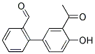 3'-ACETYL-4'-HYDROXY[1,1'-BIPHENYL]-2-CARBALDEHYDE 结构式