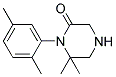 1-(2,5-DIMETHYLPHENYL)-6,6-DIMETHYLPIPERAZIN-2-ONE 结构式