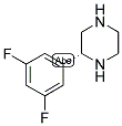 (R)-2-(3,5-DIFLUORO-PHENYL)-PIPERAZINE 结构式