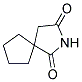 2-AZASPIRO[4.4]NONANE-1,3-DIONE 结构式