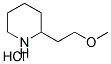 2-(2-甲氧基乙基)哌啶盐酸盐 结构式