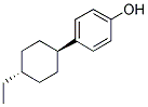 4-(反-4-乙基环己基)苯酚 结构式