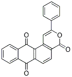 2-PHENYL-4H-NAPHTHO[2,3-F]ISOCHROMENE-4,7,12-TRIONE 结构式
