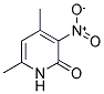 4,6-DIMETHYL-3-NITRO-2(1H)-PYRIDINONE 结构式