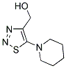 (5-PIPERIDIN-1-YL-1,2,3-THIADIAZOL-4-YL)METHANOL 结构式