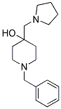 1-BENZYL-4-PYRROLIDIN-1-YLMETHYL-PIPERIDIN-4-OL 结构式
