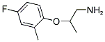 2-(4-FLUORO-2-METHYL-PHENOXY)-PROPYLAMINE 结构式