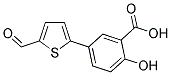 5-(5-FORMYL-2-THIENYL)-2-HYDROXYBENZOIC ACID 结构式