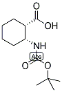 (1S,2R)-Boc-2-aminocyclohexane carboxylic acid 结构式