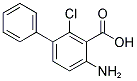 4-AMINO-2-CHLORO[1,1'-BIPHENYL]-3-CARBOXYLIC ACID 结构式