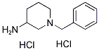 1-BENZYLPIPERIDIN-3-AMINE DIHYDROCHLORIDE 结构式