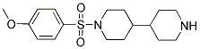 1-(4-METHOXY-BENZENESULFONYL)-[4,4']BIPIPERIDINYL 结构式