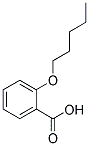 2-戊氧基苯甲酸 结构式
